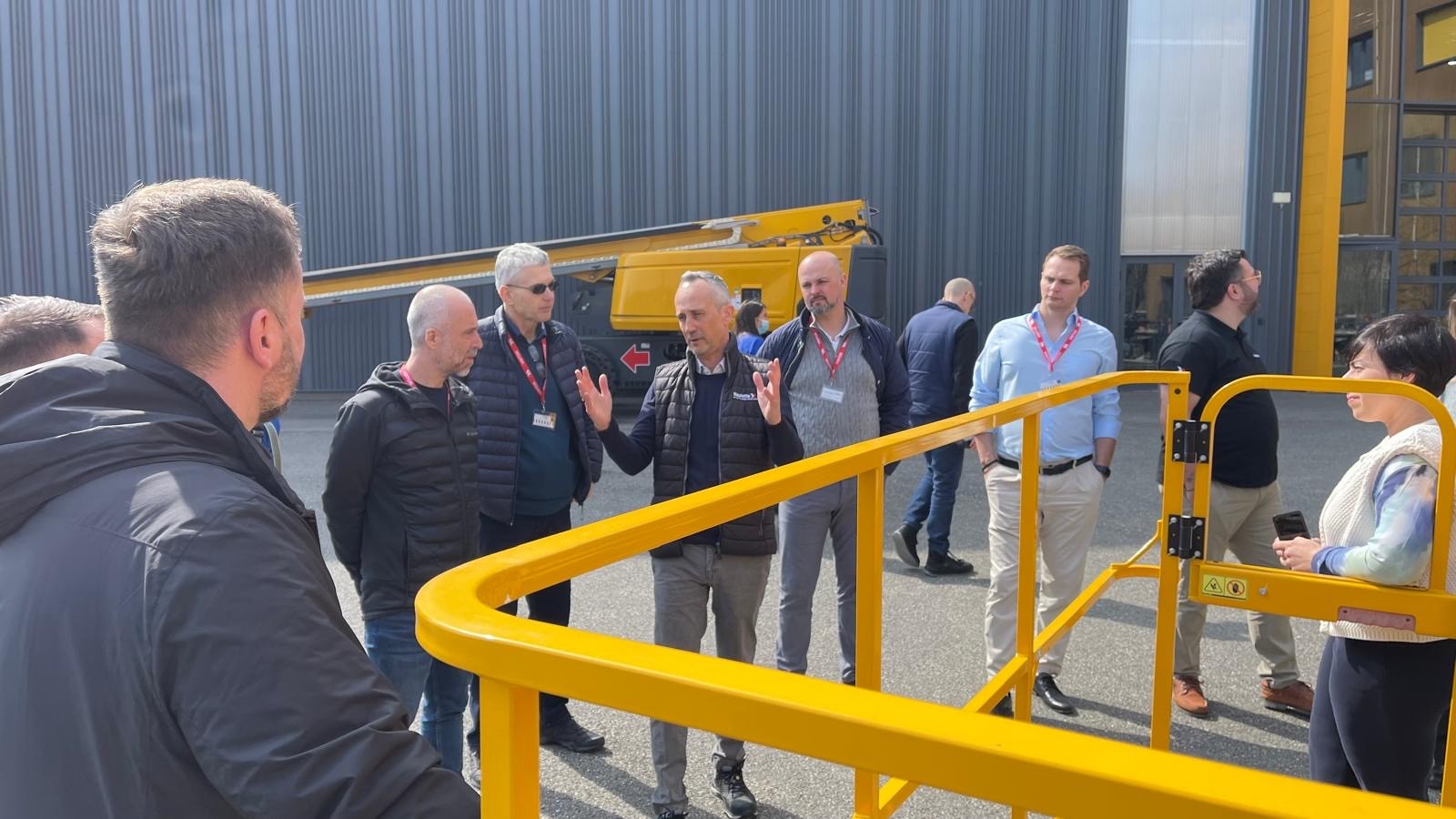 Rothlehner-Team bei Haulotte in Frankreich Rothlehner Arbeitsbühnen - Rothlehner-Team bei Haulotte in Frankreich