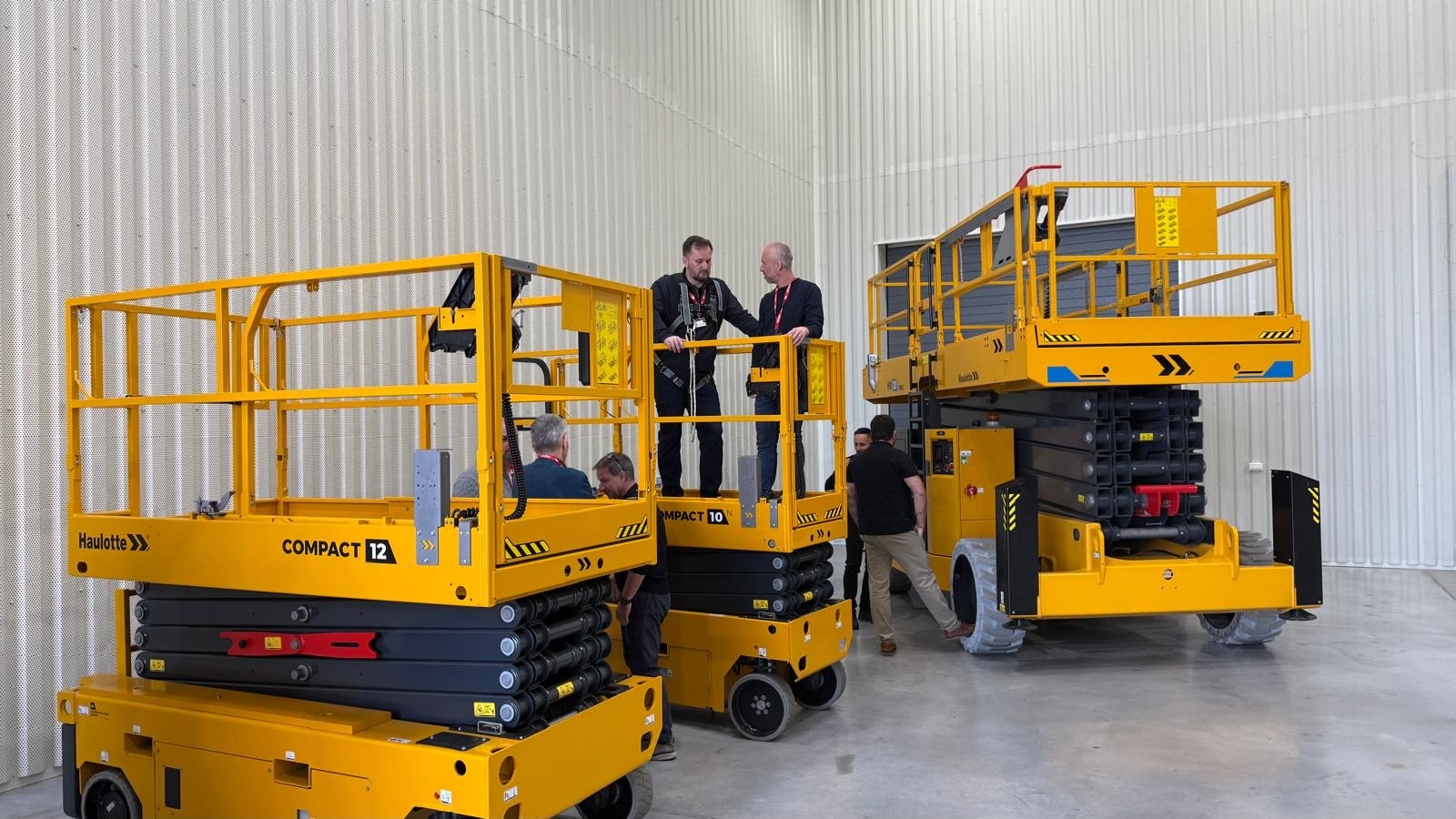 Rothlehner-Team bei Haulotte in Frankreich Rothlehner Arbeitsbühnen - Rothlehner-Team bei Haulotte in Frankreich