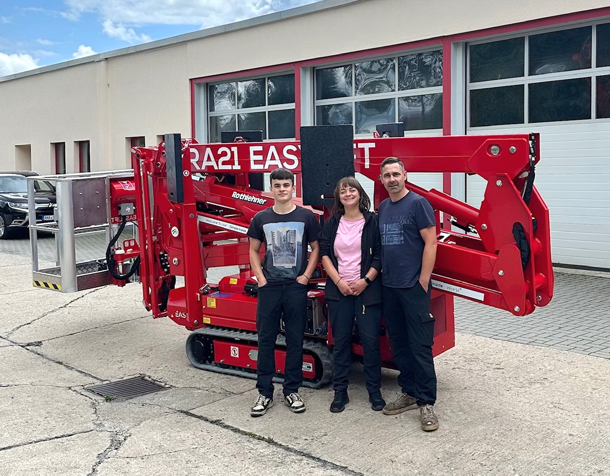 Aerial platform rental company Vogel chooses the EasyLift RA21