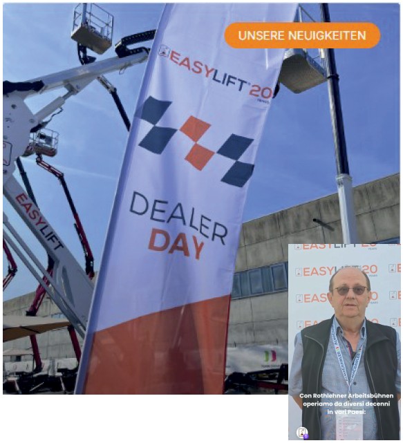 EasyLift Raupen-Arbeitsbühnen Rothlehner Arbeitsbühnen - EasyLift Raupen-Arbeitsbühnen