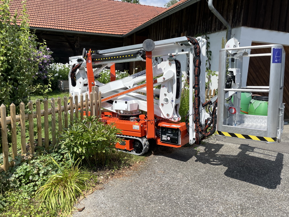 Lambrechtsgrund Betriebsgesellschaft mbH setzt auf EasyLift RA15 Rothlehner Arbeitsbühnen - Lambrechtsgrund Betriebsgesellschaft mbH setzt auf EasyLift RA15