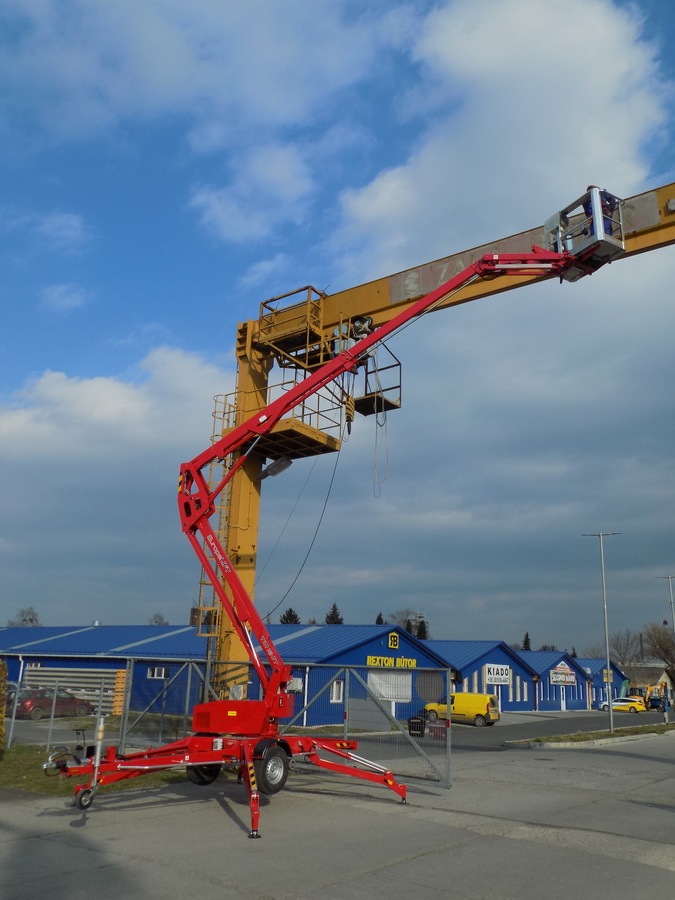 Rothlehner Arbeitsbühnen - Europelift TM16GT für H&H Stahlbau und Industriemontagen GmbH