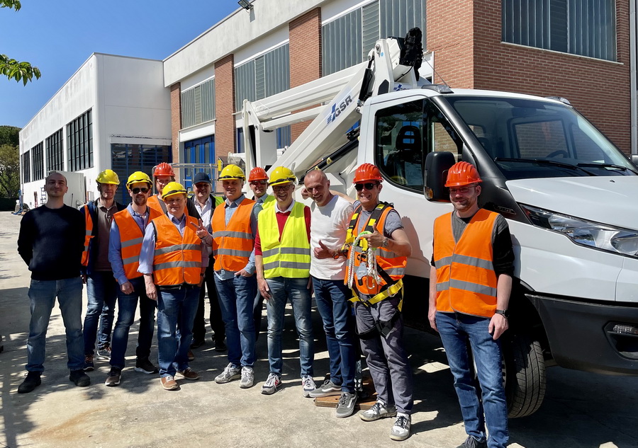 The Rothlehner team visits Easylift and GSR