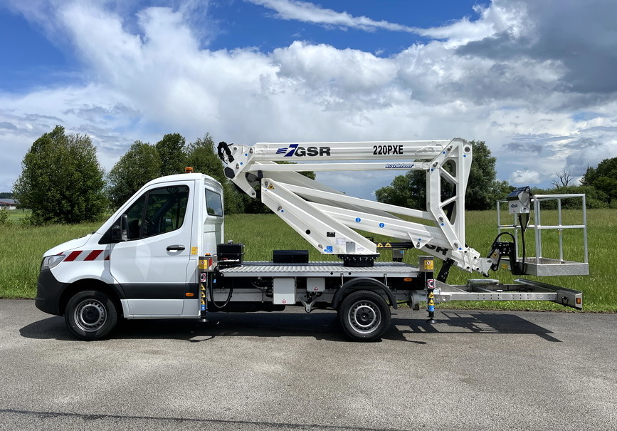 LKW-Arbeitsbühnen von GSR Rothlehner Arbeitsbühnen - LKW-Arbeitsbühnen von GSR