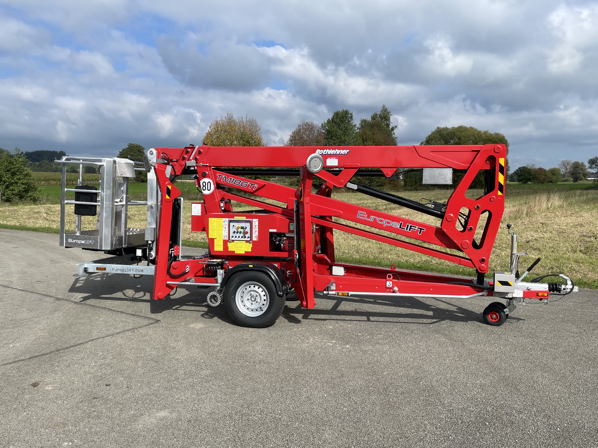 Rothlehner Arbeitsbühnen - Europelift TM18GTi for building and energy technicians
