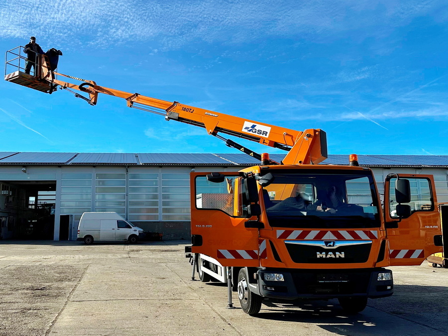 GSR E180TJ für Seydaland Bio und Agrotechnik GmbH Rothlehner Arbeitsbühnen - GSR E180TJ für Seydaland Bio und Agrotechnik GmbH