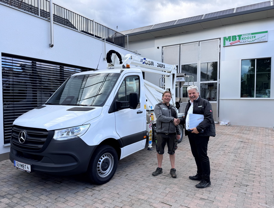 Austrian Platform rental company expands its GSR fleet