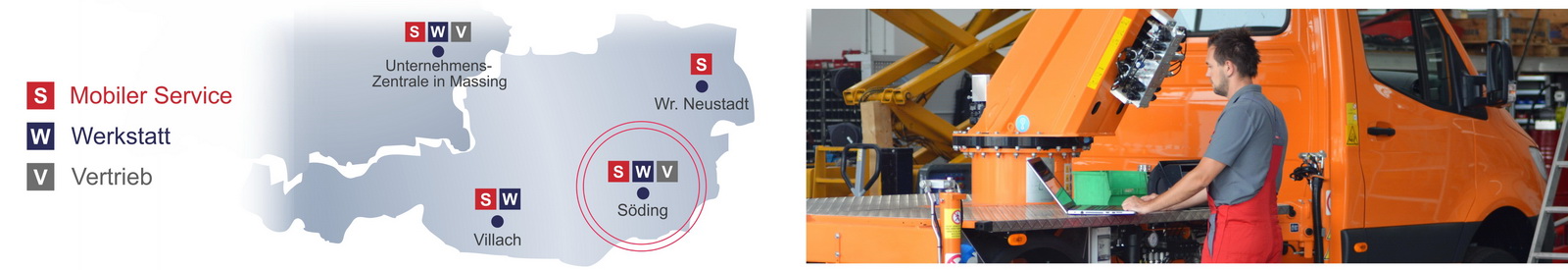 Mechatroniker (m/w/d) Service-Techniker für Hubarbeitsbühnen Rothlehner Arbeitsbühnen - Mechatroniker (m/w/d) Service-Techniker für Hubarbeitsbühnen