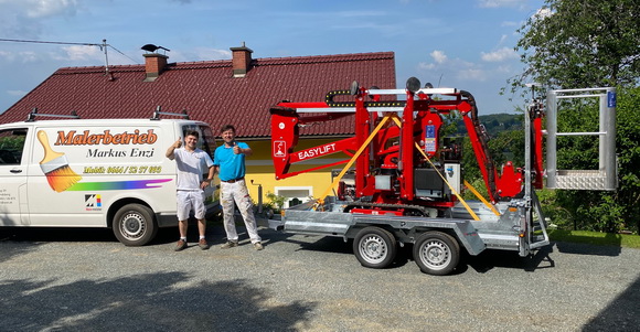 Rothlehner Arbeitsbühnen - Easylift R130 goes to painting company in Austria