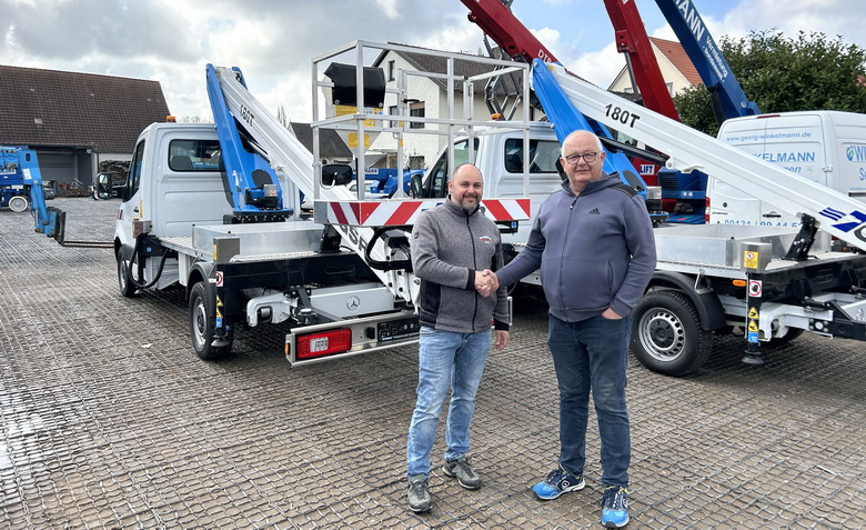 Zwei GSR B180T für Winkelmann Arbeitsbühnen Rothlehner Arbeitsbühnen - Zwei GSR B180T für Winkelmann Arbeitsbühnen